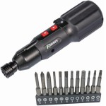 RIBIMEX - PRTOURBAT37 - Cacciavite a batteria - 3,7V - 12 inserti