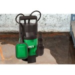 Pompa Sommersa Ribimex svuota acque caricate 400 W con galleggiante PRPVC400C