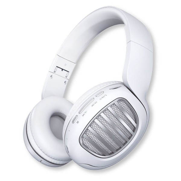 CUFFIE BLUETOOTH BIANCHE LOSTECH
