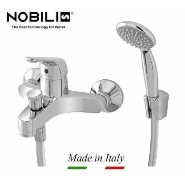 MISCELATORE MONOCOMANDO VASCA NOBILI SERIE ITALIA CROMATO MADE IN ITALY