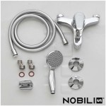 MISCELATORE MONOCOMANDO VASCA NOBILI SERIE ITALIA CROMATO MADE IN ITALY
