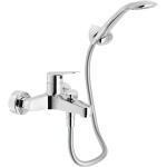 MISCELATORE MONOCOMANDO ESTERNO PER VASCA CON DEVIATORE AUTOMATICO CROMO NOBILI 11110SF