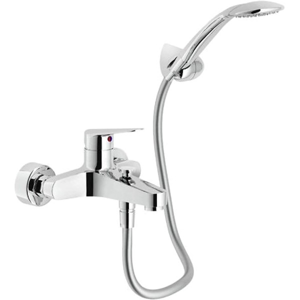 MISCELATORE MONOCOMANDO ESTERNO PER VASCA CON DEVIATORE AUTOMATICO CROMO NOBILI 11110SF