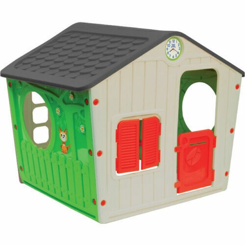 CASETTA GIOCO BAMBINI RESINA CM 140X108X115H ARREDO GIARDINO CASETTA GIOCO BAMBINI RESINA CM 140X108X115H ARREDO GIARDINO
