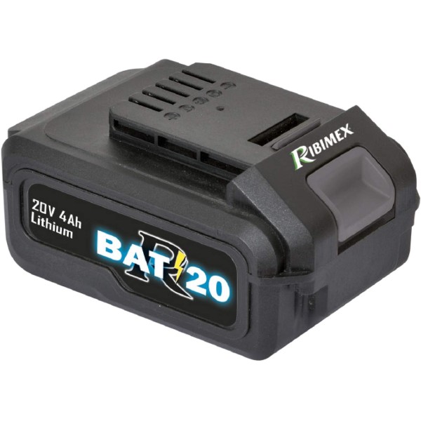 RIBIMEX Batteria al Litio 20V - 4 Ah - RBAT20/4
