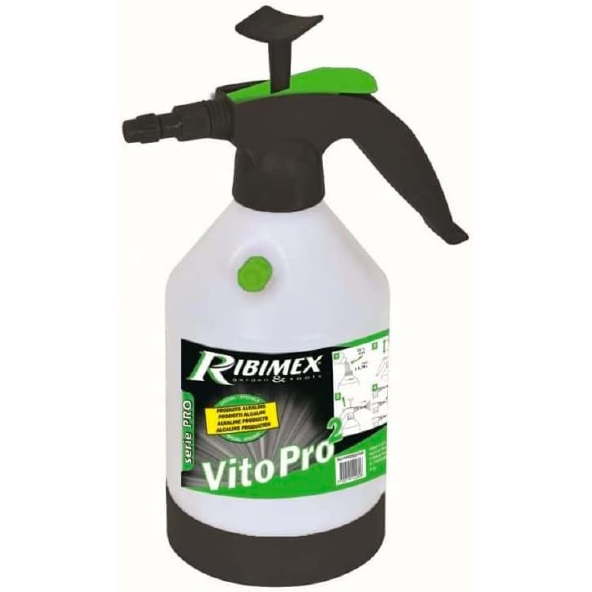 Ribimex - PRP020PEPDM - Spruzzatore / Nebulizzatore VITO+ 2L - Con guarnizione - Serie PRO