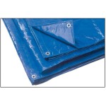 Utilia TELO OCCHIELLATO MULTIUSO IN POLIETILENE Col. Blu mt. 5x6