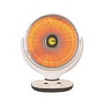 STUFA TERMOCONVETTORE STUFA A PARABOLA FIBRA DI CARBONIO DA TAVOLO 1000W