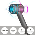 ASCIUGACAPELLI MAURER 1200W TECNOLOGIA IONICA 3 VELOCITA' DESIGN COMPATTO