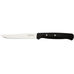 Kaimano ACC0553 Coltelli Bistecca, Acciaio Inossidabile, Nero, 6 unità
