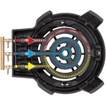 RIBIMEX - PRF391/34 - Fornello a gas 3 fuochi