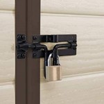 Casetta da Giardino Porta Attrezzi 130x192x198 cm in Resina Effetto Legno Keter Manor 4x6 Beige