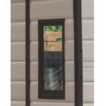 Casetta da Giardino Porta Attrezzi 185x152x226 cm in Resina Effetto Legno Keter Manor 6x5 Beige