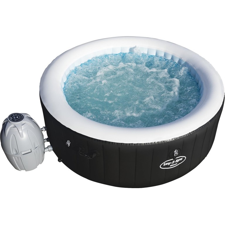 PISCINA IDRO MASSAGGIO "MIAMI" CM.180X66 COD.60001 BESTWAY 2 - 4 POSTI