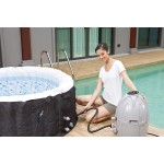 PISCINA IDRO MASSAGGIO "MIAMI" CM.180X66 COD.60001 BESTWAY 2 - 4 POSTI