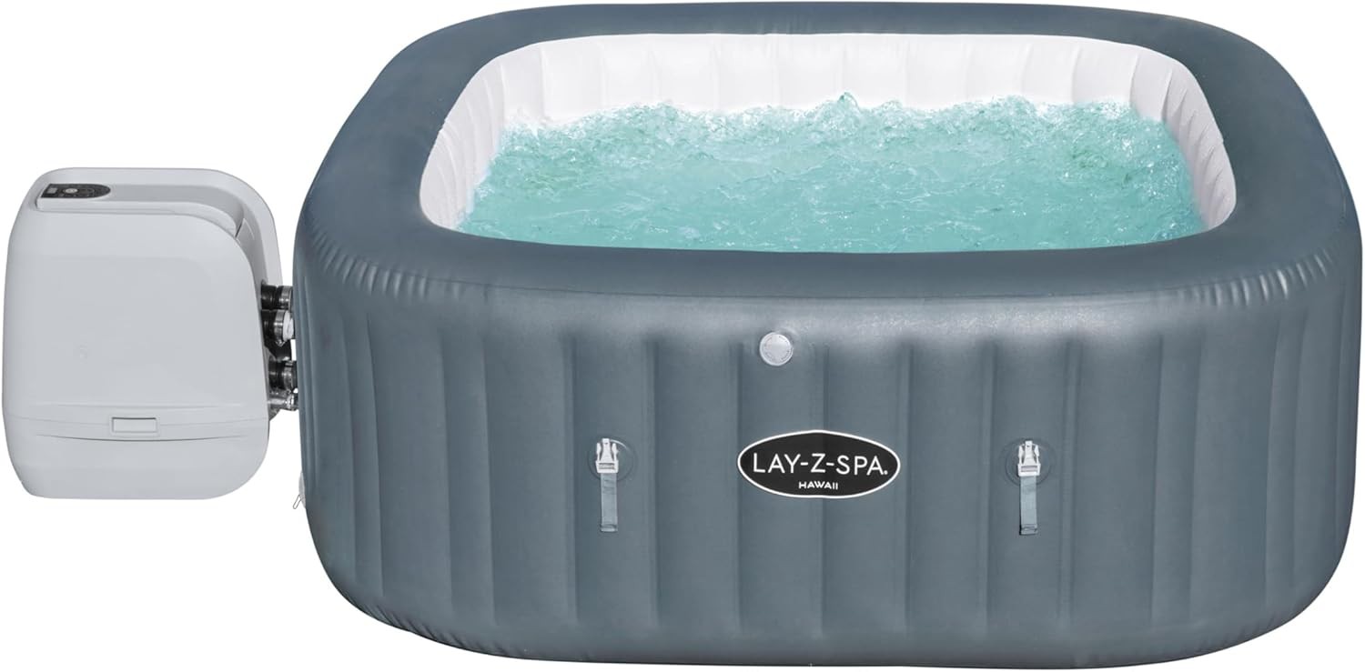 PISCINA IDRO MASSAGGIO HAWAI CM.180X180X71,4H BESTWAY 60031 PISCINA IDRO MASSAGGIO HAWAI CM.180X180X71,4H BESTWAY 60031