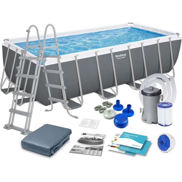 Bestway 56996 Piscina Fuori TerraPower Steel da 488x244x122 cm