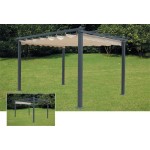 CONFEZIONE 24 ANELLI RICAMBIO PER GAZEBO PERGOLA CON TELO RETRATTILE 3X4