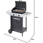 Campingaz BARBECUE A GAS XPERT 100 LS+ ROCKY cm. 97,8x50x98,8 h