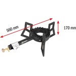 Fornello RIBIMEX - PRF308 - Fornello a gas 3 piedi