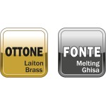 Fornello RIBIMEX - PRF308 - Fornello a gas 3 piedi