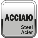 Fornello RIBIMEX - PRF350 - Fornello a gas inox 2 fuochi