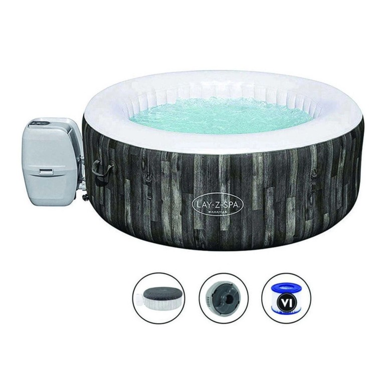 PISCINA IDROMASSAGGIO LAY-Z SPA BAHAMAS AIRJET CM.180X66H.