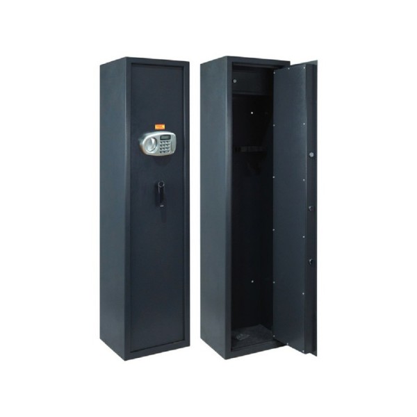 ARMADIO BLINDATO PORTAFUCILI ELETTRICO UTILIA CON COMBINAZIONE 5 POSTI
