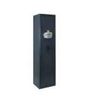 ARMADIO BLINDATO PORTAFUCILI ELETTRICO UTILIA CON COMBINAZIONE 5 POSTI