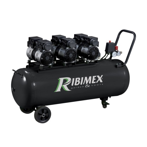 Compressore silenzioso Ribimex - PRCOMP3/100SILR - 3 CV, 100 L