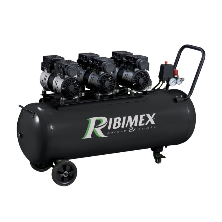 Compressore silenzioso Ribimex - PRCOMP3/100SILR - 3 CV, 100 L