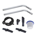 Ribimex Aspiratore per Solidi e Liquidi Aspirix Bidone Aspiratutto Professionale da 60L 2 Motori da 1000W PRASP61LX2