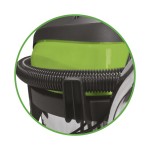 Ribimex Aspiratore per Solidi e Liquidi Aspirix Bidone Aspiratutto Professionale da 60L 2 Motori da 1000W PRASP61LX2