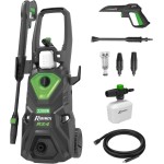 Ribimex Idropulitrice ad Alta Pressione RX4, 2200W, 160 Bar, 480 L/h, Getto Regolabile PRNHP04