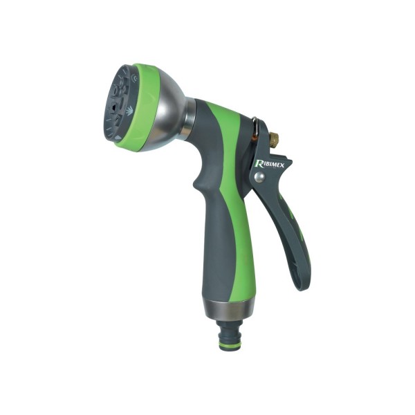 Pistola irrigazione multigetto metallo e plastica RIBITECH – PRA/TB.1308