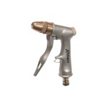 Pistola con Getto Regolabile, Metallo/Ottone, Argento Ribimex PRA/TLB.4401