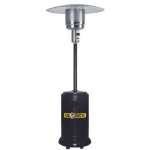 Globex STUFA A FUNGO ZEUS 13 KW Colore Nero Con Ruote