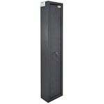 ARMADIO PORTA FUCILI BLINDATO CLASSIC 2 POSTI EFFE CM 25X15X125 H - immagine 2