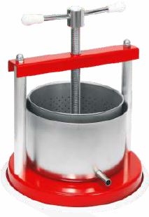 TOR2 TORCHIETTO PREMITUTTO MEDIO 3.5LT – Ø16 – 5kg CONTENITORE PER ALIMENTI IN ACCIAIO - immagine 1