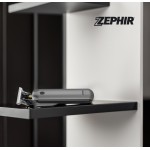 RASOIO ZEPHIR REGOLA BARBA E RIFINITORE PER CAPELLI RICARICABILE USB ''ZHB604'' - immagine 2
