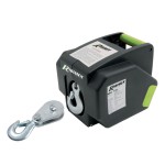 Verricello Elettrico Ribimex PE12V - 12V ‎Nero, ‎28.5x28.5x29 cm
