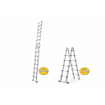 SCALA TELESCOPICA RIBIMEX 2 in 1 - immagine 3