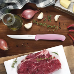 Kaimano COLTELLI Bistecca ITALICUS Manico Rosa 6 unità - immagine 3